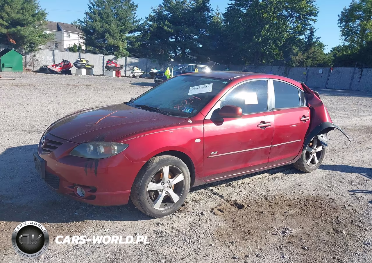 2006 Mazda Mazda3 S VIN:JM1BK123261533552 - 2
