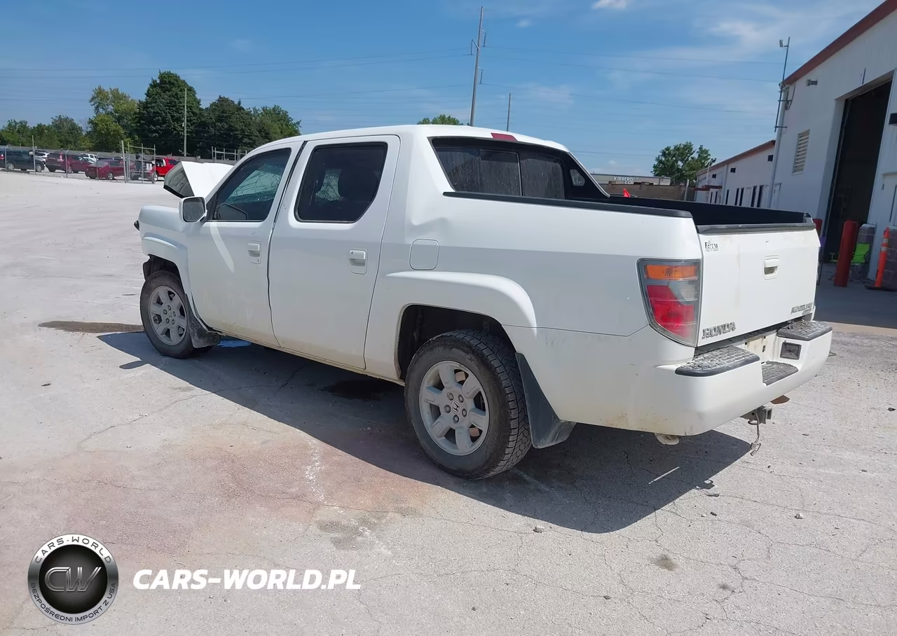 2007 Honda Ridgeline Rtl VIN:2HJYK165X7H543024 - 3
