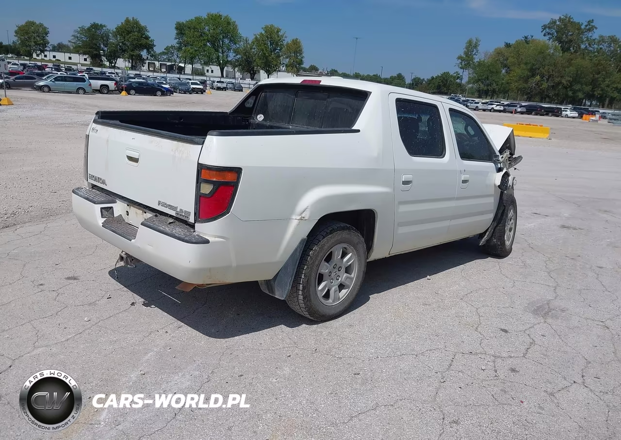 2007 Honda Ridgeline Rtl VIN:2HJYK165X7H543024 - 4