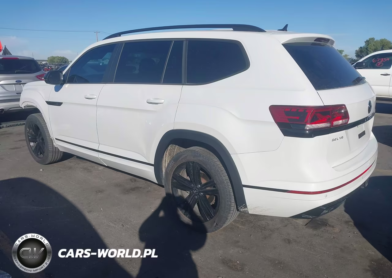 2023 Volkswagen Atlas 3.6L V6 Sel R-Line Black VIN:1V2SR2CA6PC513145 - 3