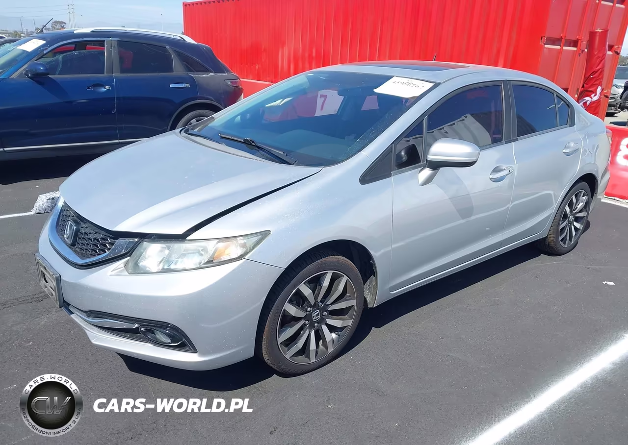2015 Honda Civic Exl VIN:2HGFB2F91FH531722 - 2