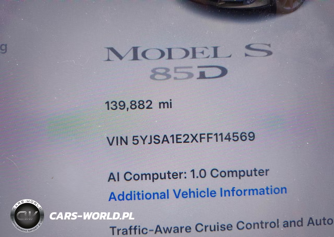 2015 Tesla Model S 70D-85D-P85D VIN:5YJSA1E2XFF114569 - 18