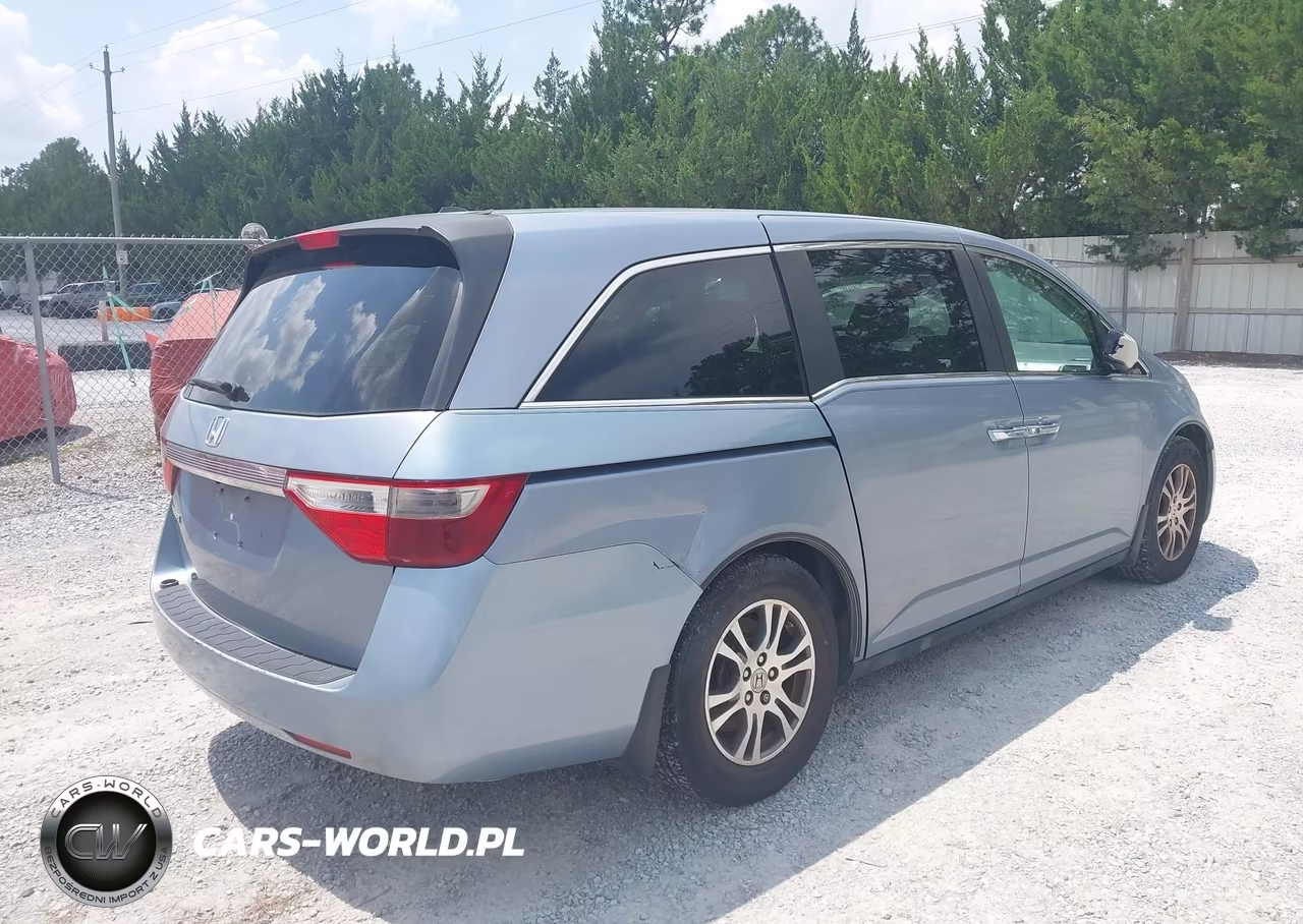 2012 Honda Odyssey Ex-L VIN:5FNRL5H69CB143622 - 4