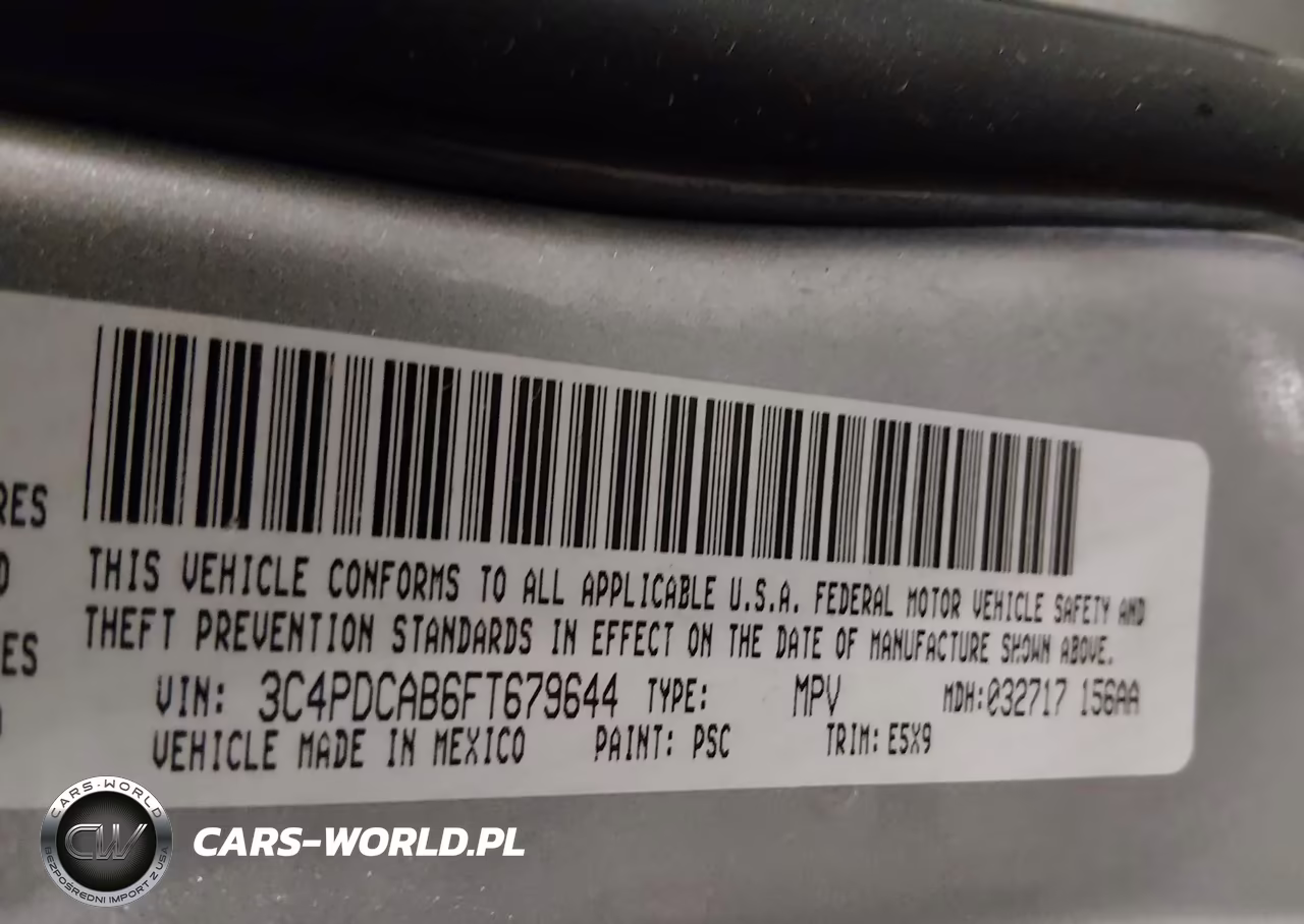 2015 Dodge Journey American Value Pkg VIN:3C4PDCAB6FT679644 - 9