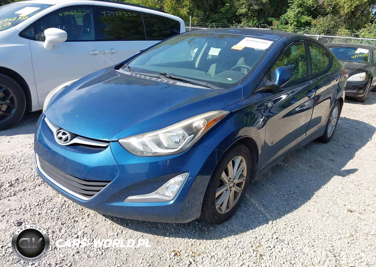 2016 Hyundai Elantra Se VIN:KMHDH4AE0GU522458 - 2
