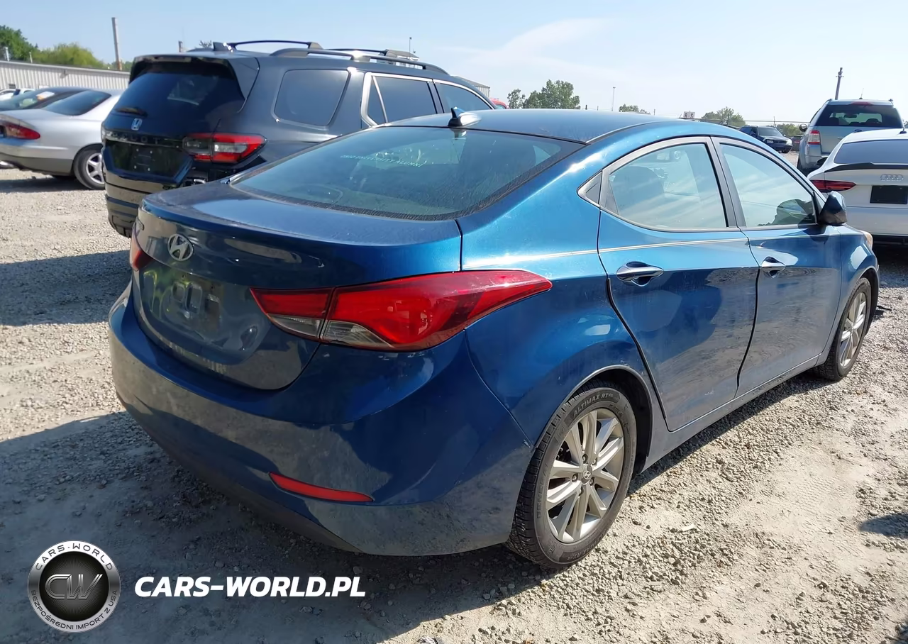 2016 Hyundai Elantra Se VIN:KMHDH4AE0GU522458 - 4