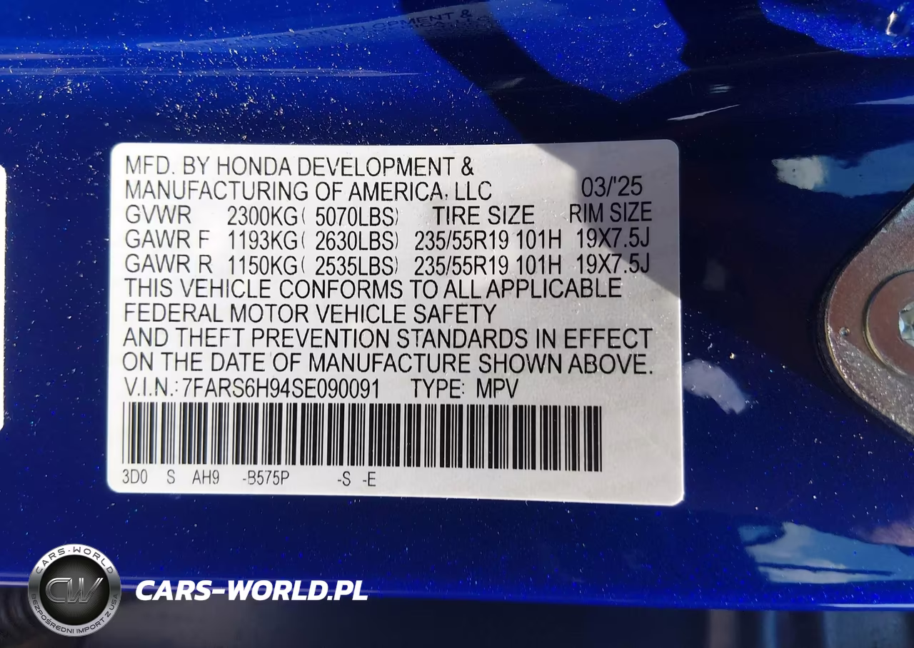 2025 Honda Cr-V Hybrid Sport Touring VIN:7FARS6H94SE090091 - 9