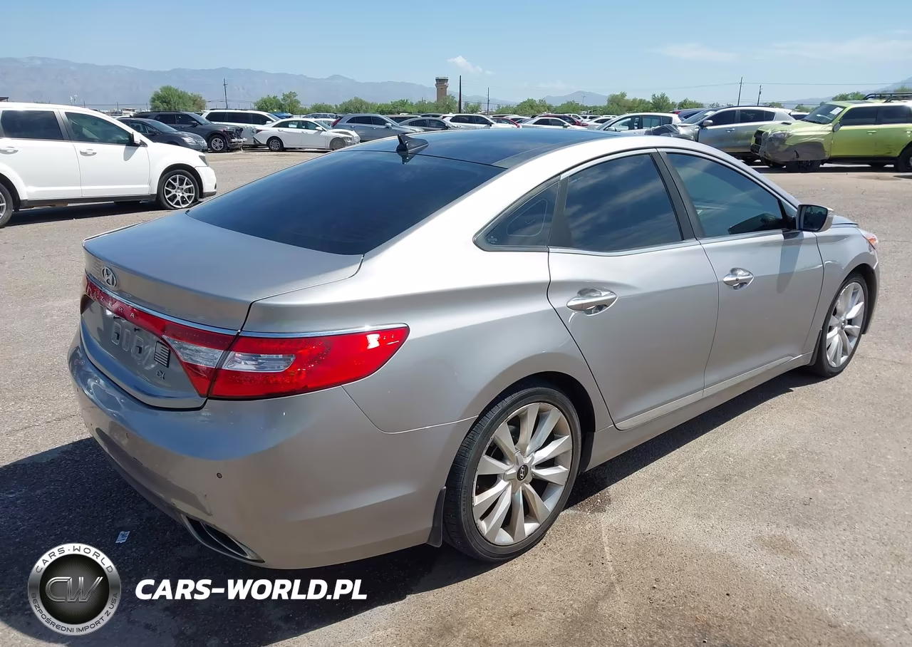 2013 Hyundai Azera VIN:KMHFH4JG7DA205090 - 4