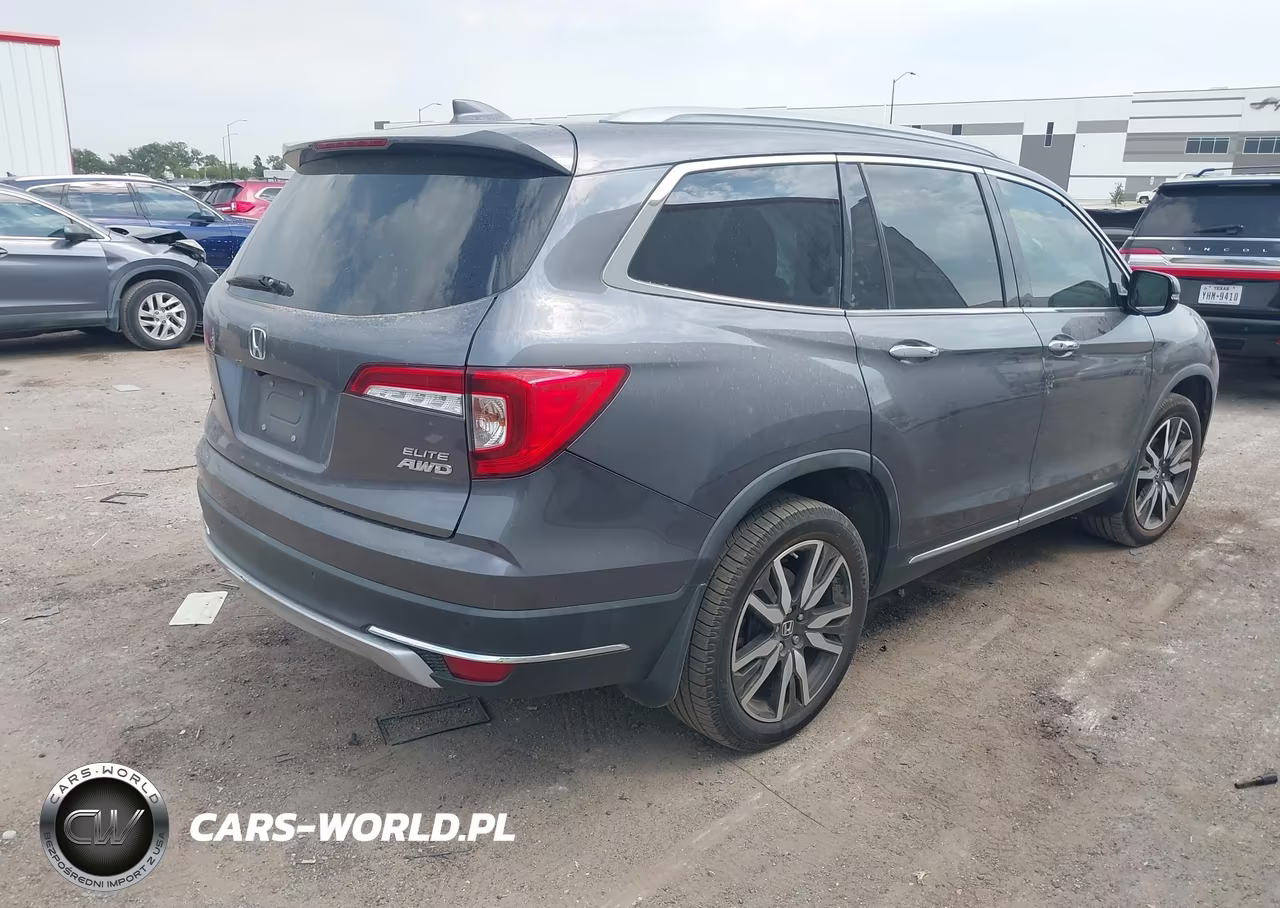 2020 Honda Pilot Awd Elite VIN:5FNYF6H03LB030026 - 4