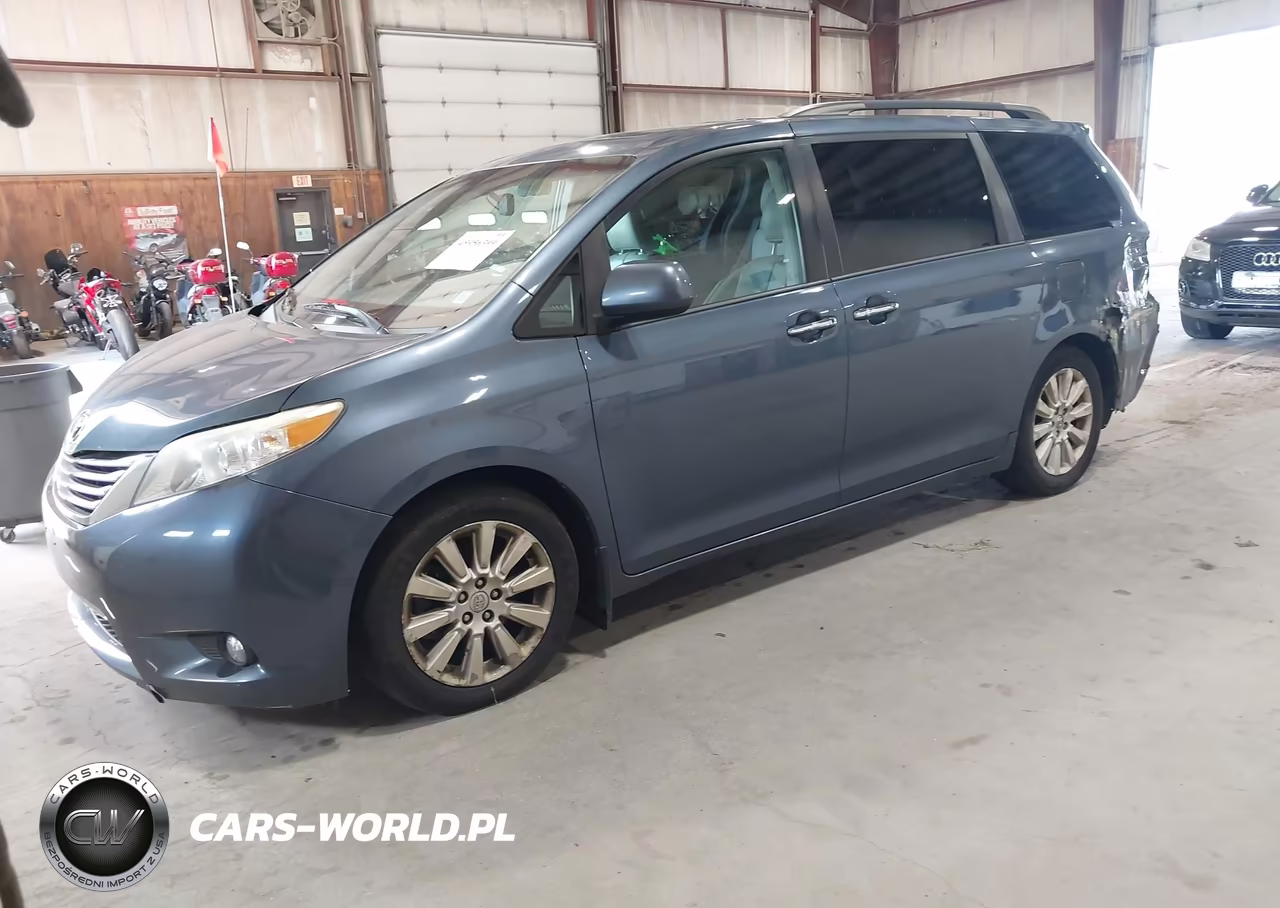 2013 Toyota Sienna Xle 7 Passenger VIN:5TDDK3DC0DS056248 - 2
