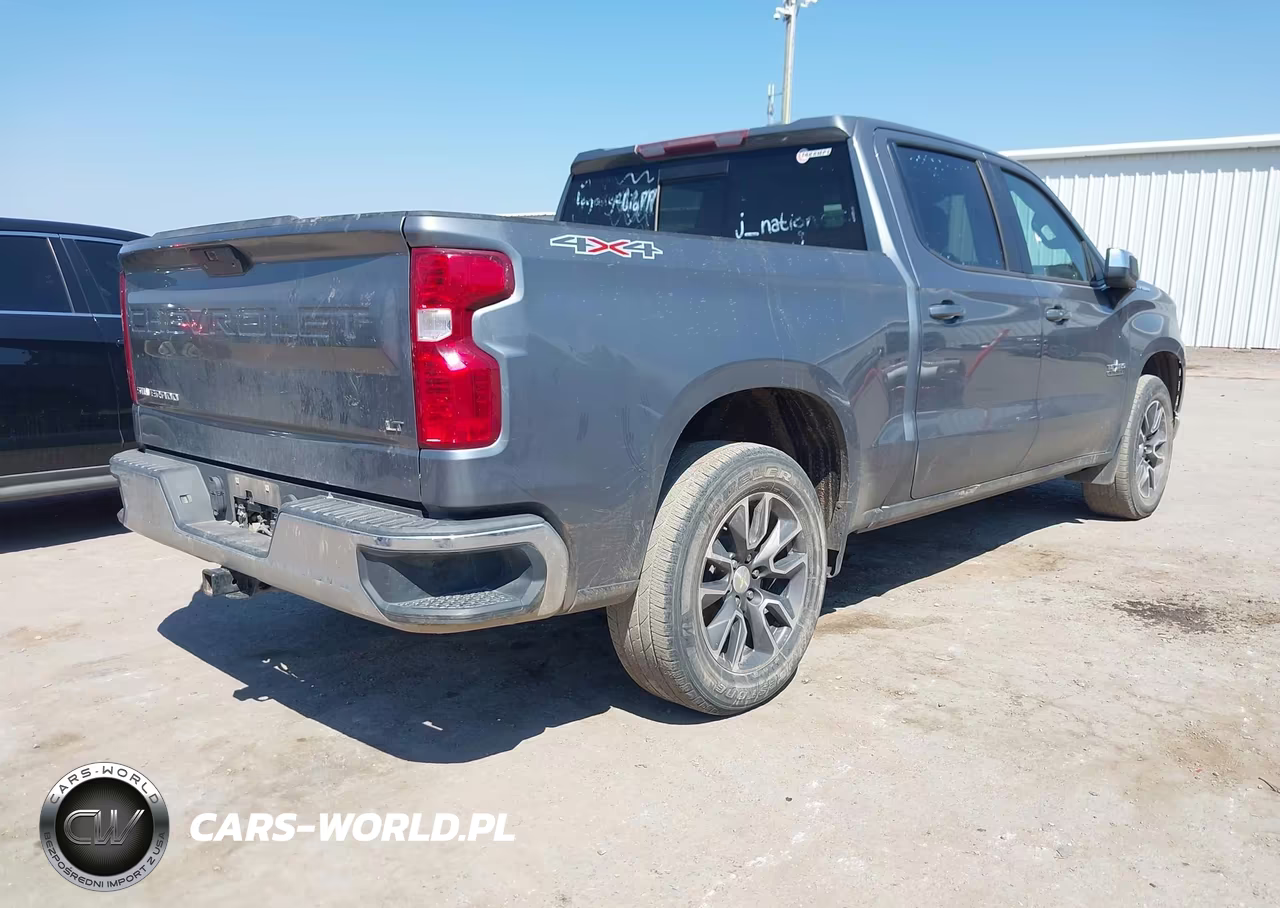 2020 Chevrolet Silverado 1500 4Wd Short Bed Lt VIN:3GCUYDED7LG378068 - 4