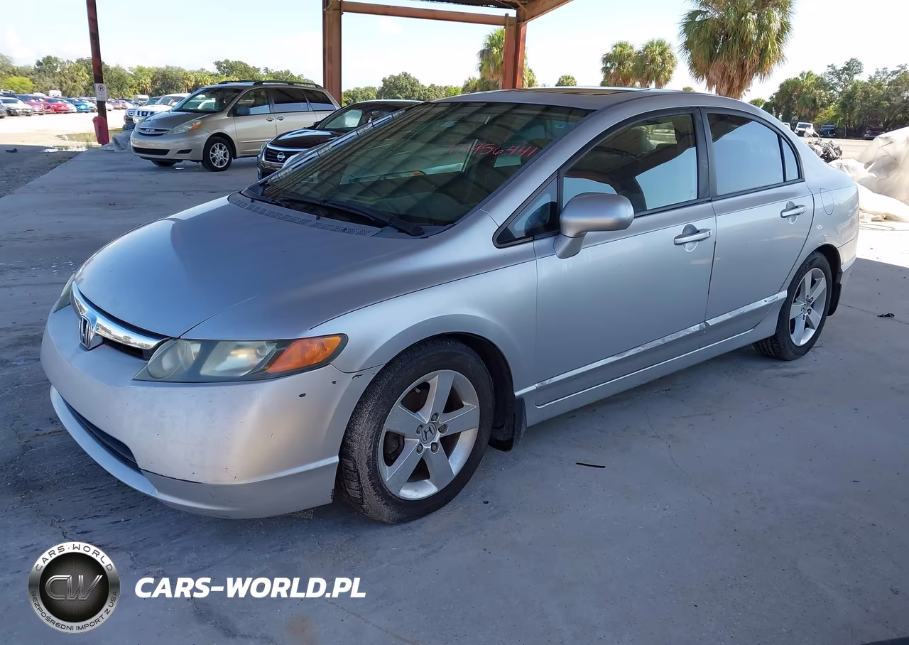 2007 Honda Civic Ex VIN:1HGFA16877L081891 - 2