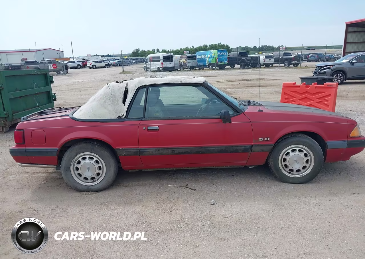 1989 Ford Mustang Lx VIN:1FABP44E6KF242749 - 15