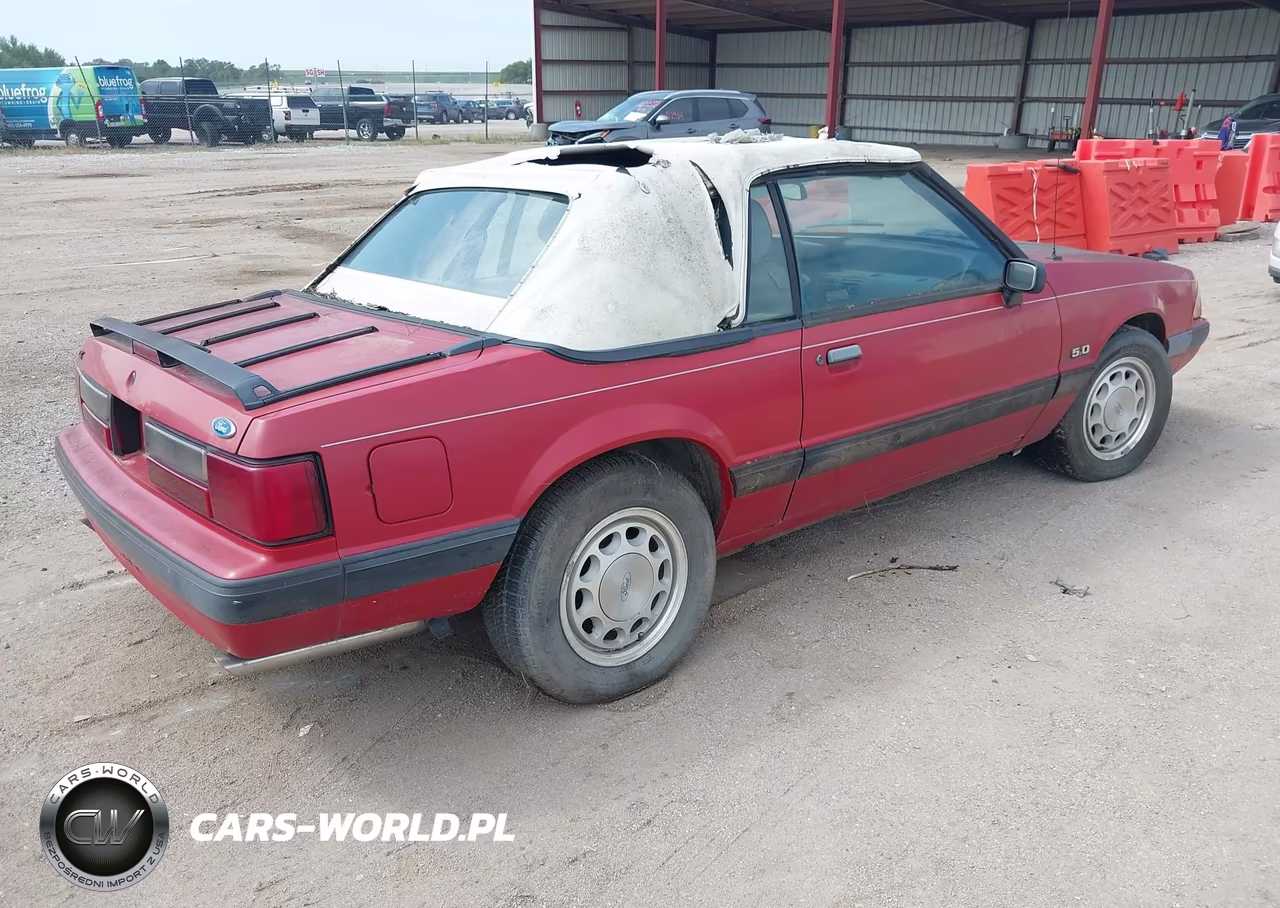 1989 Ford Mustang Lx VIN:1FABP44E6KF242749 - 4