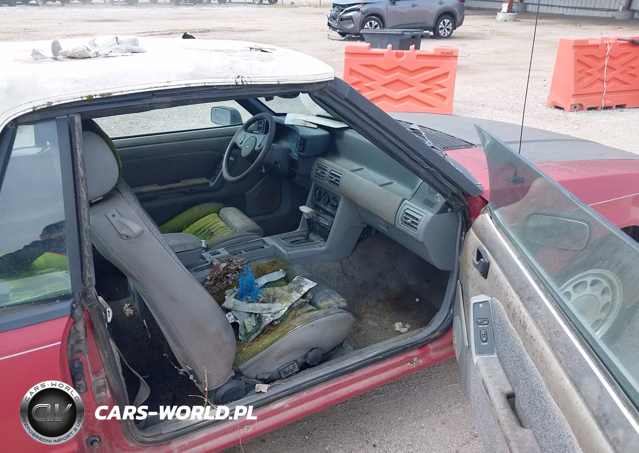 1989 Ford Mustang Lx VIN:1FABP44E6KF242749 - 5