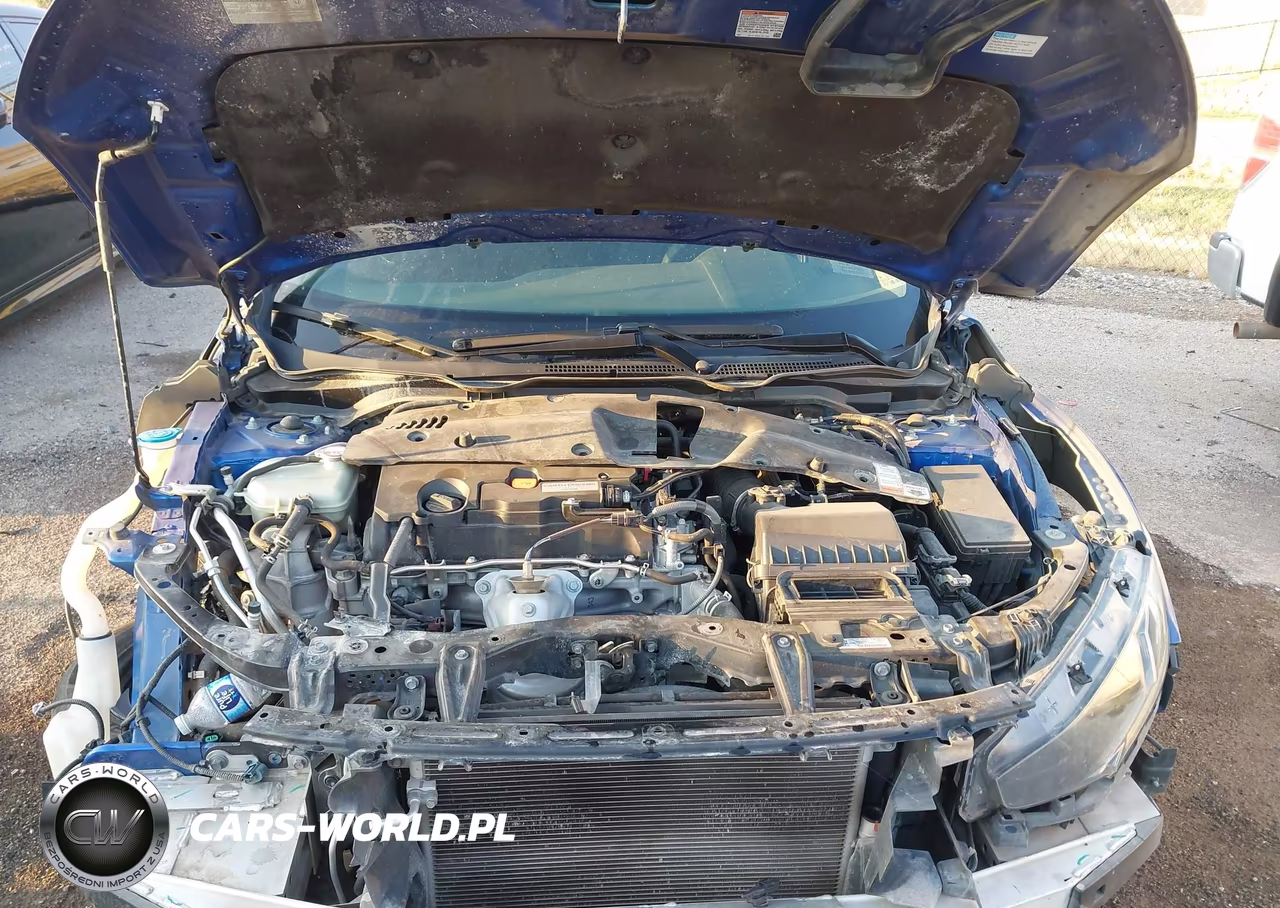 2019 Honda Civic Lx VIN:19XFC2F68KE022847 - 10