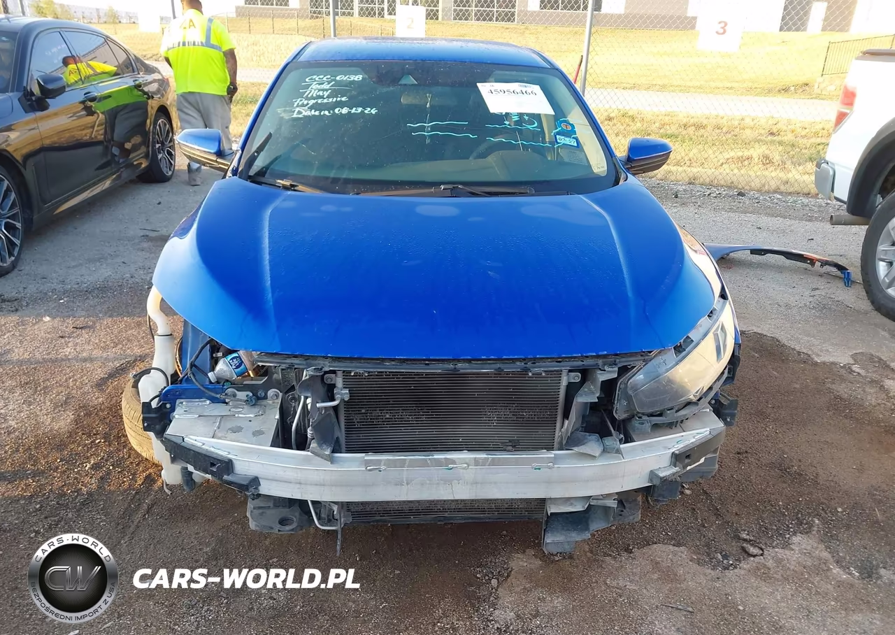2019 Honda Civic Lx VIN:19XFC2F68KE022847 - 13