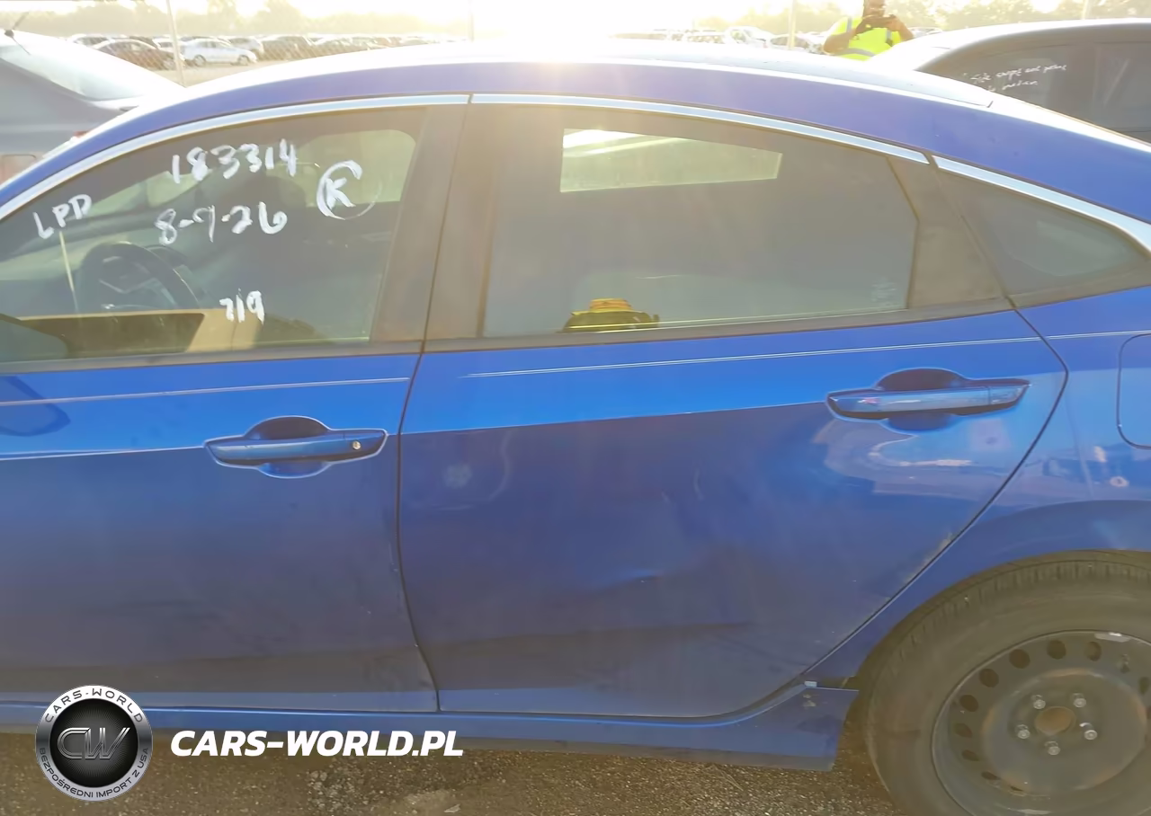 2019 Honda Civic Lx VIN:19XFC2F68KE022847 - 15