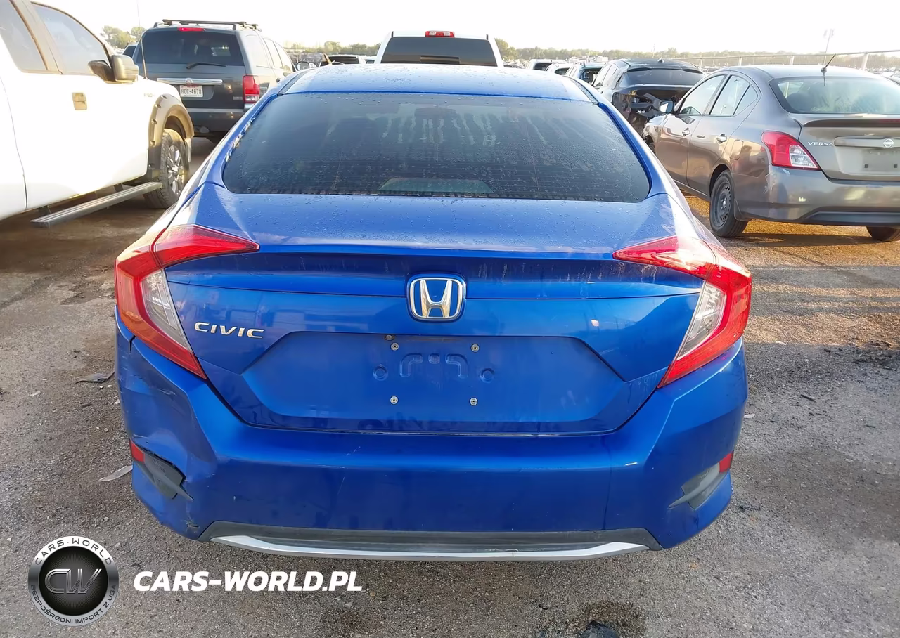 2019 Honda Civic Lx VIN:19XFC2F68KE022847 - 17