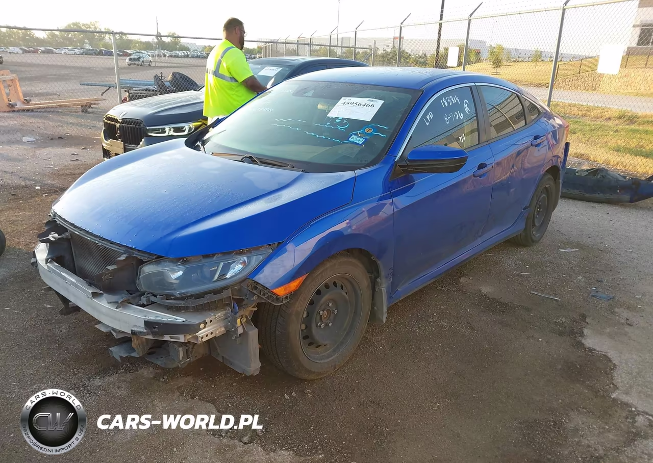 2019 Honda Civic Lx VIN:19XFC2F68KE022847 - 2