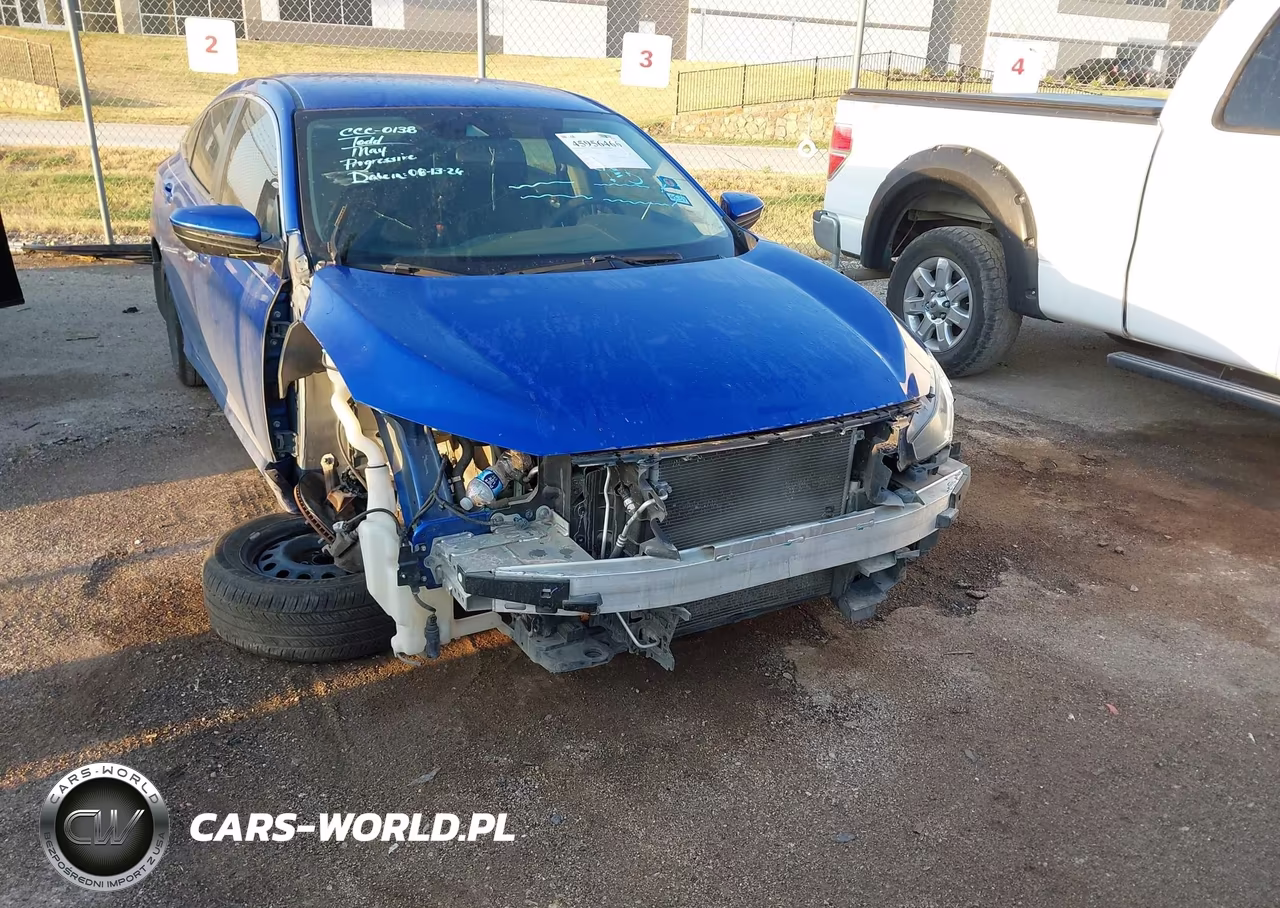 2019 Honda Civic Lx VIN:19XFC2F68KE022847 - 6