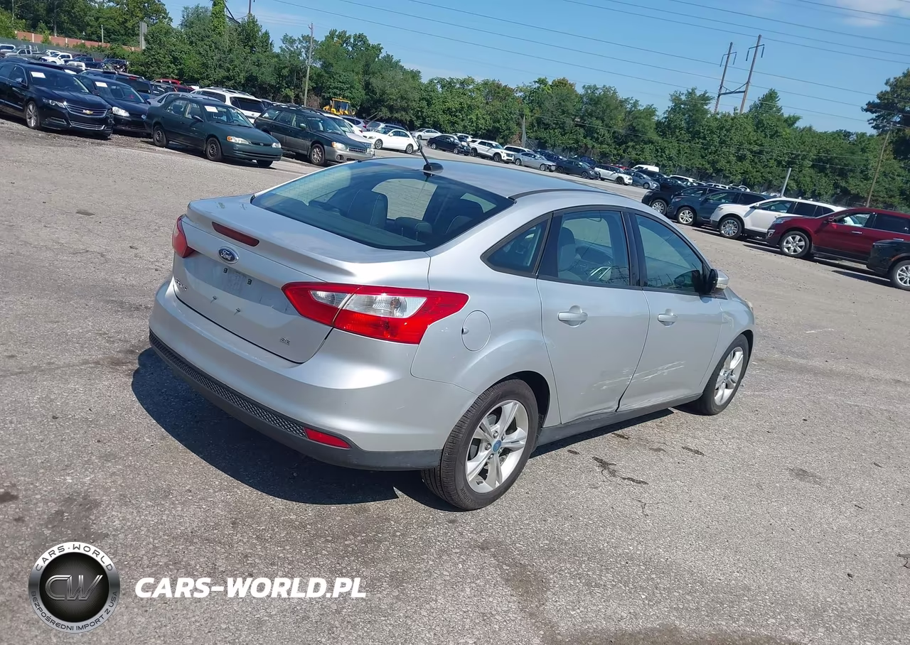 2014 Ford Focus Se VIN:1FADP3F24EL146646 - 4