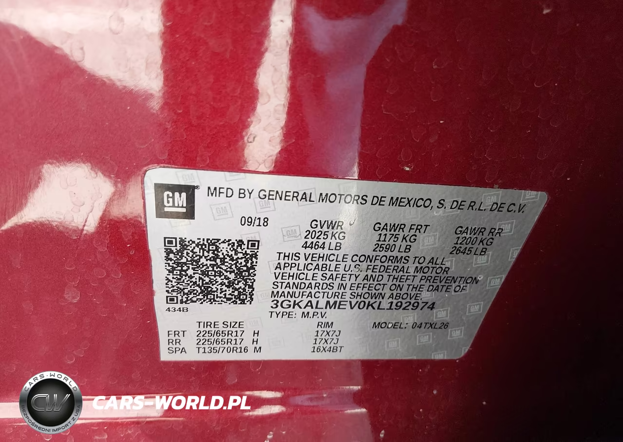 2019 GMC Terrain Sle VIN:3GKALMEV0KL192974 - 9