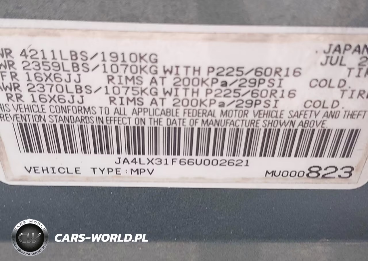 2006 Mitsubishi Outlander Ls VIN:JA4LX31F66U002621 - 9