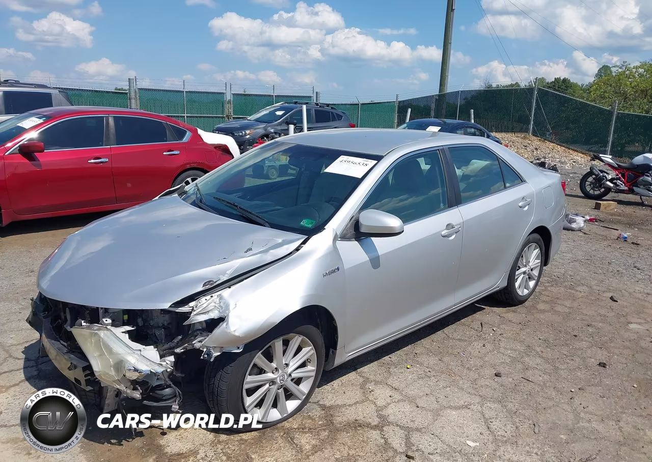 2012 Toyota Camry Hybrid Xle VIN:4T1BD1FK1CU037532 - 2