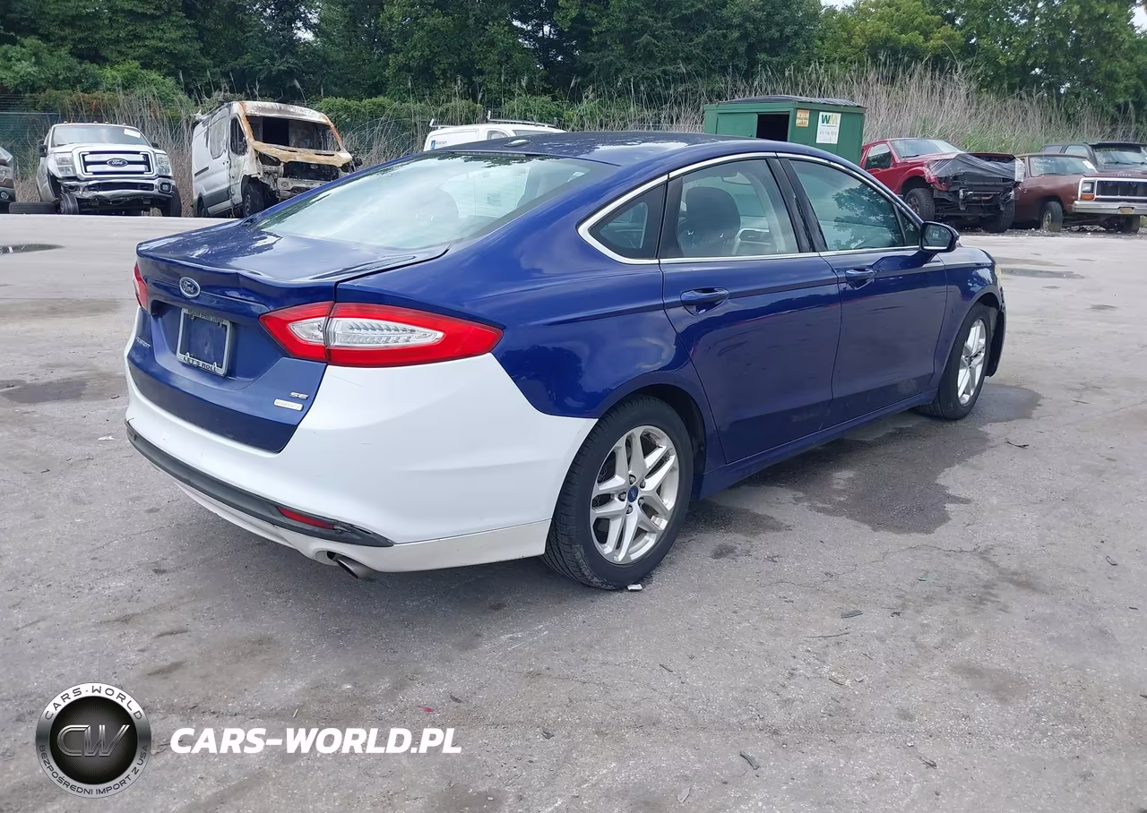 2013 Ford Fusion Se VIN:3FA6P0HR7DR181053 - 4