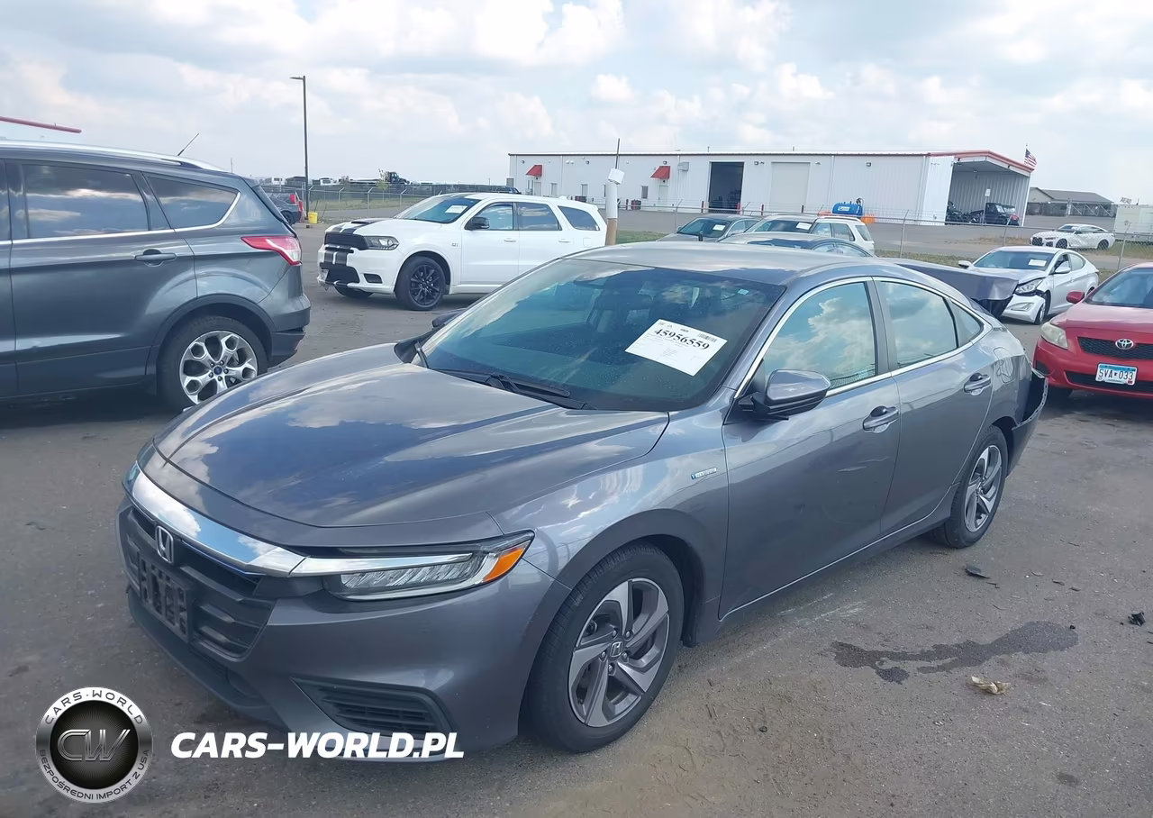 2019 Honda Insight Lx VIN:19XZE4F10KE015737 - 2