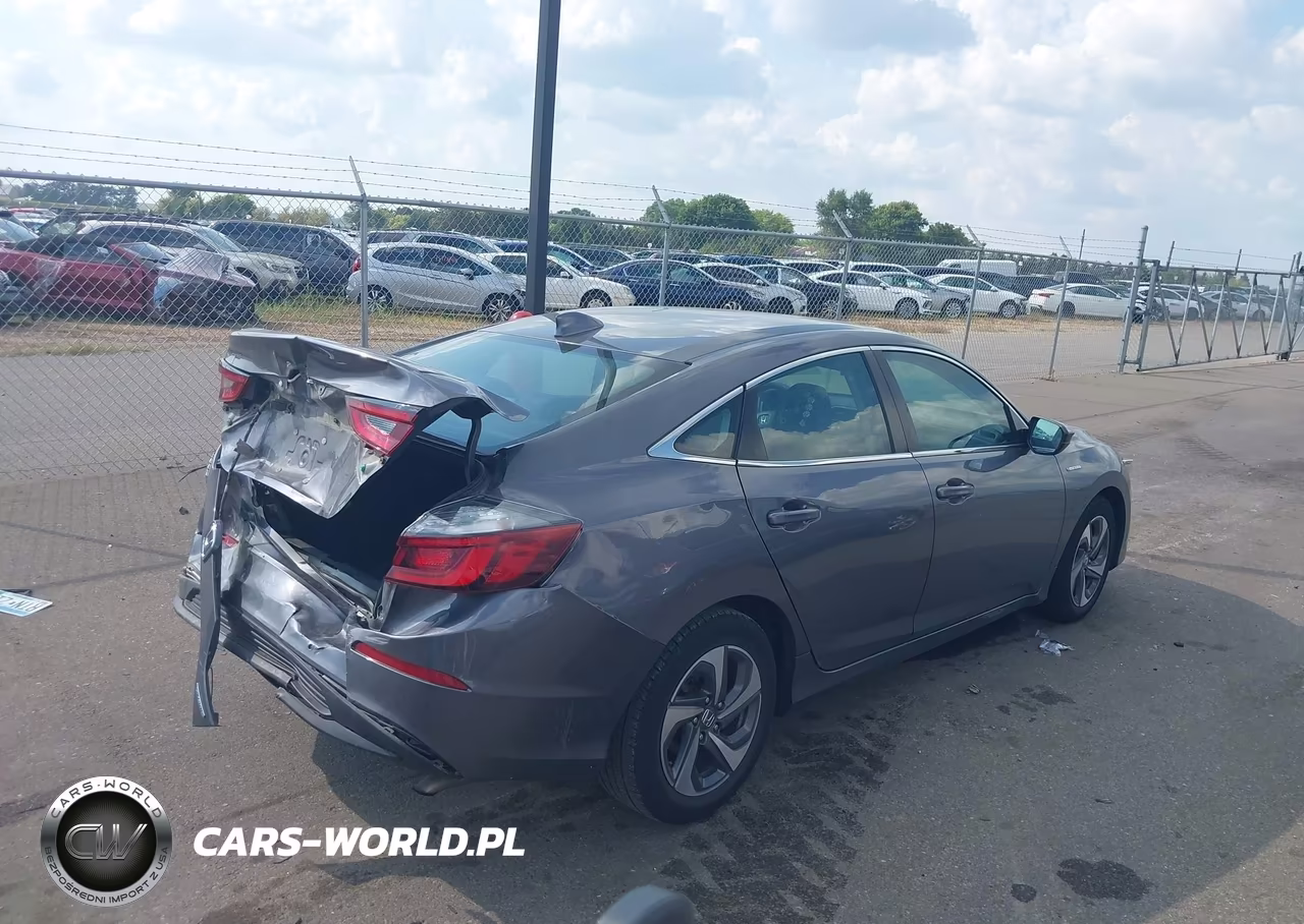2019 Honda Insight Lx VIN:19XZE4F10KE015737 - 4