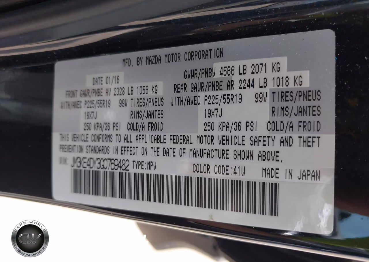 2016 Mazda Cx-5 Grand Touring VIN:JM3KE4DY3G0769482 - 9