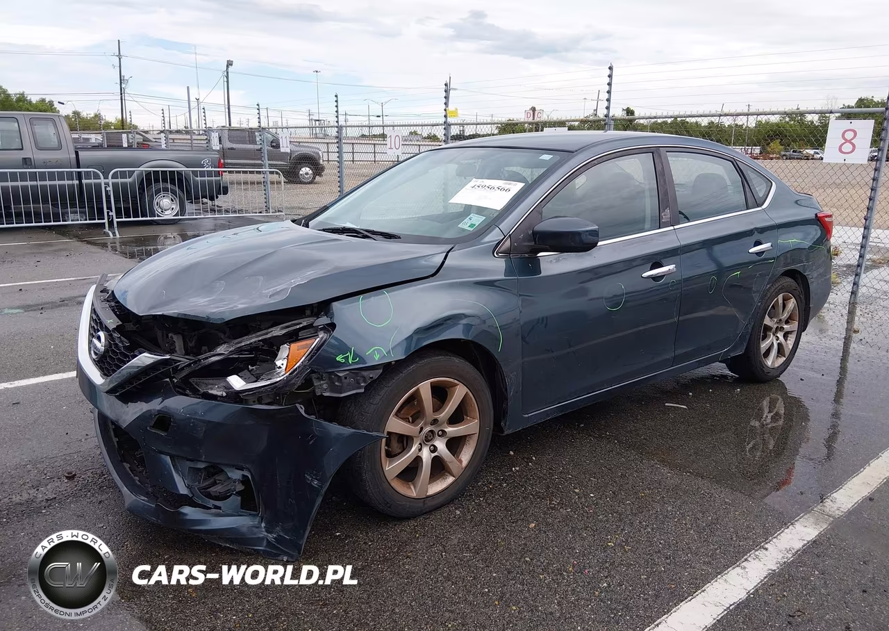 2016 Nissan Sentra Sv VIN:3N1AB7AP4GL656110 - 2