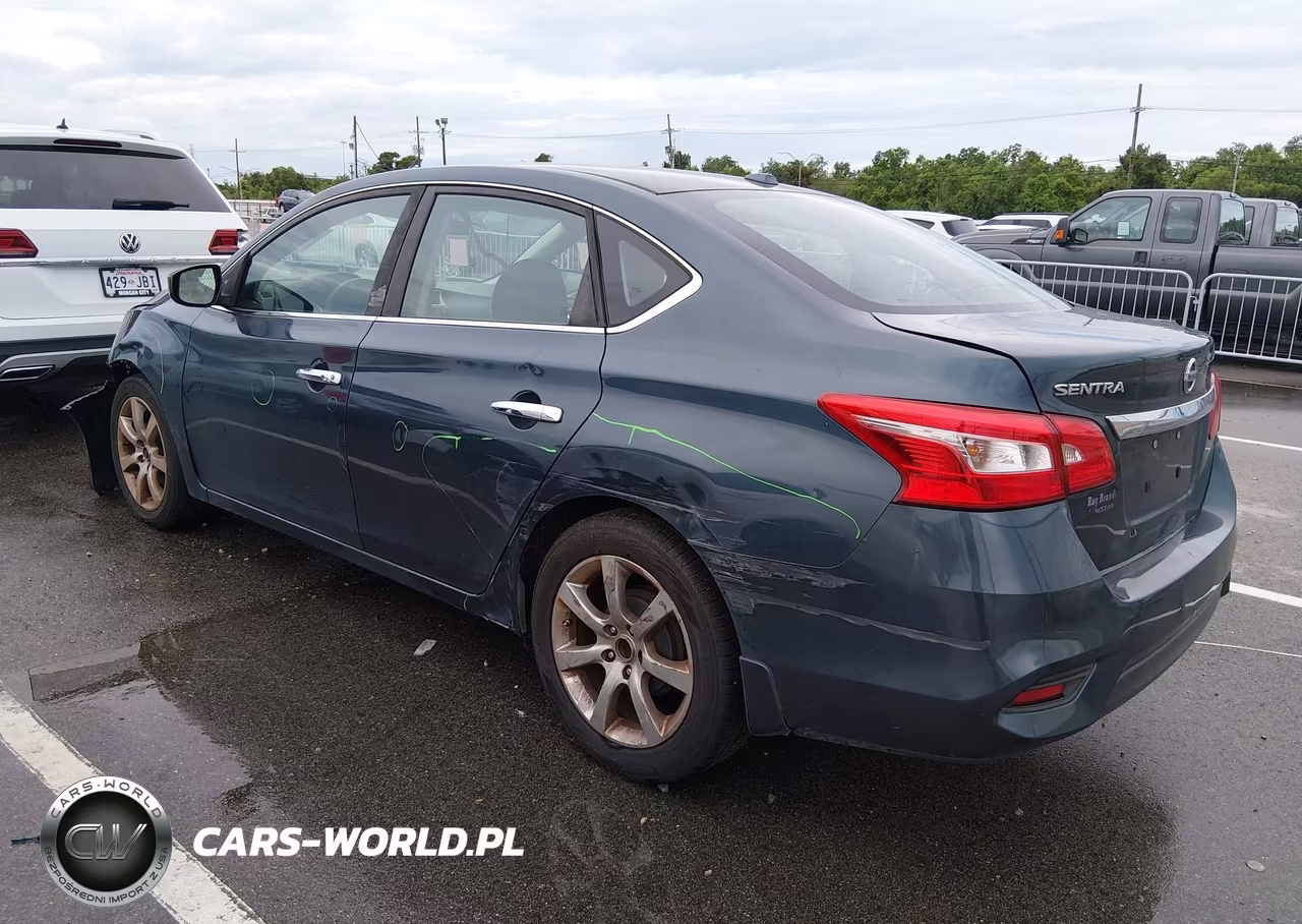 2016 Nissan Sentra Sv VIN:3N1AB7AP4GL656110 - 3