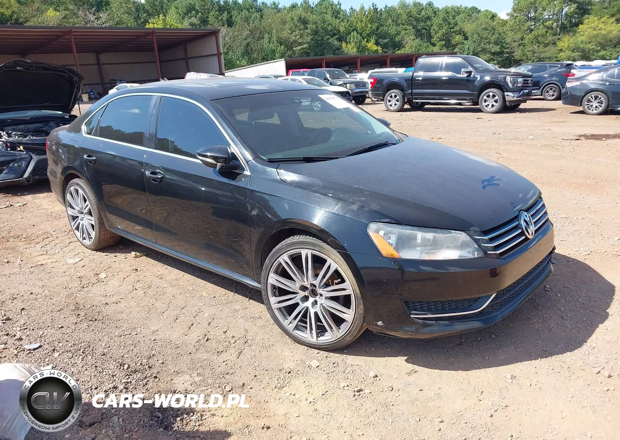 2012 Volkswagen Passat 2.5L Se VIN:1VWBH7A31CC037416 - 1
