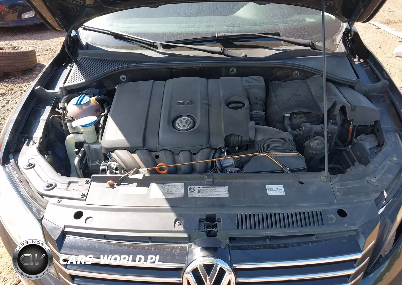 2012 Volkswagen Passat 2.5L Se VIN:1VWBH7A31CC037416 - 10