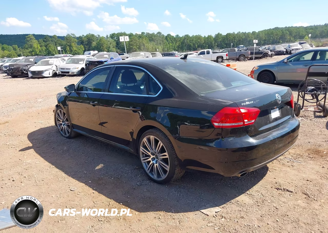 2012 Volkswagen Passat 2.5L Se VIN:1VWBH7A31CC037416 - 3