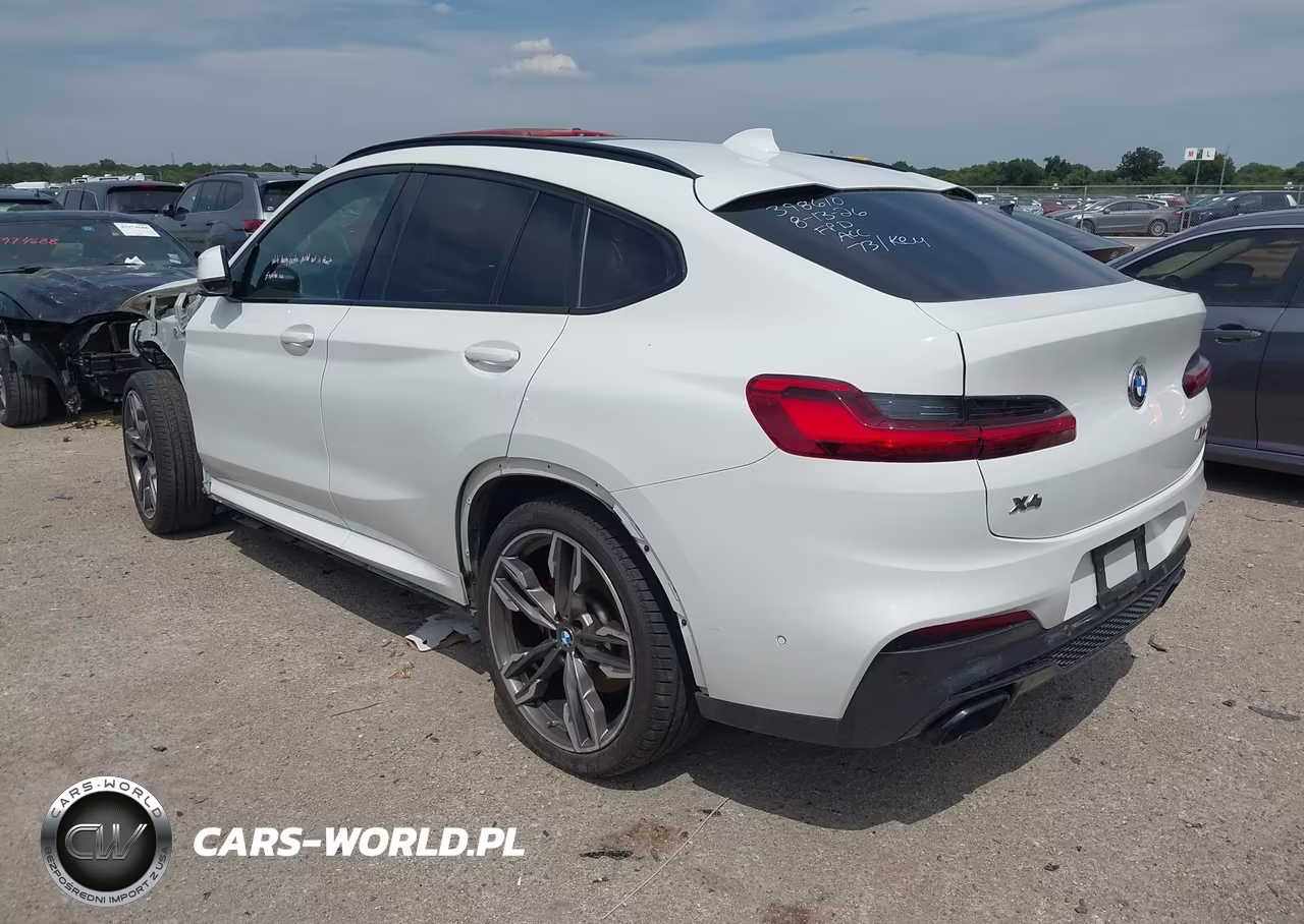 2021 BMW X4 M40I VIN:5UX2V5C06M9E84620 - 3
