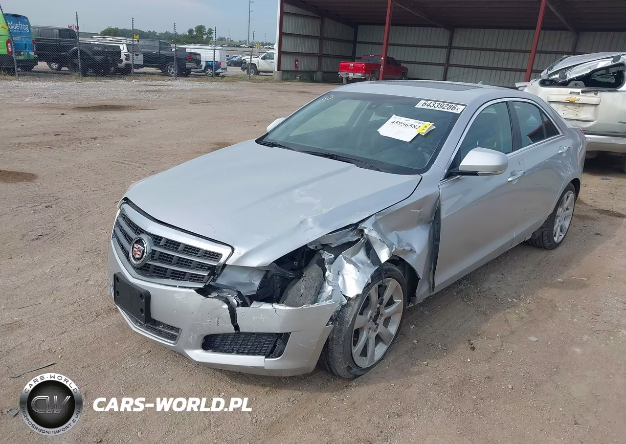 2013 Cadillac Ats Luxury VIN:1G6AH5R3XD0155008 - 2