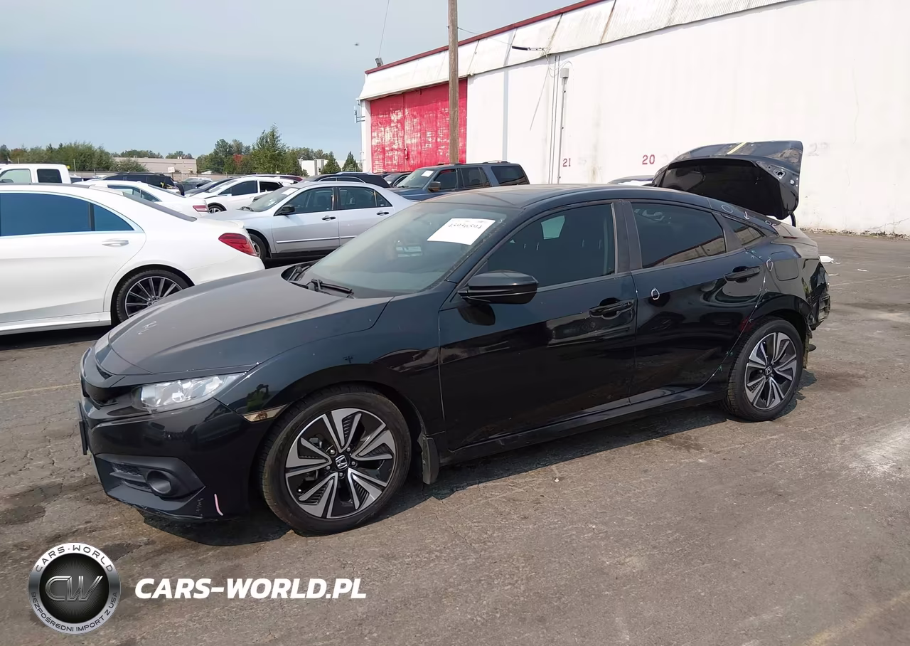 2018 Honda Civic Ex-T VIN:JHMFC1F36JX033729 - 2
