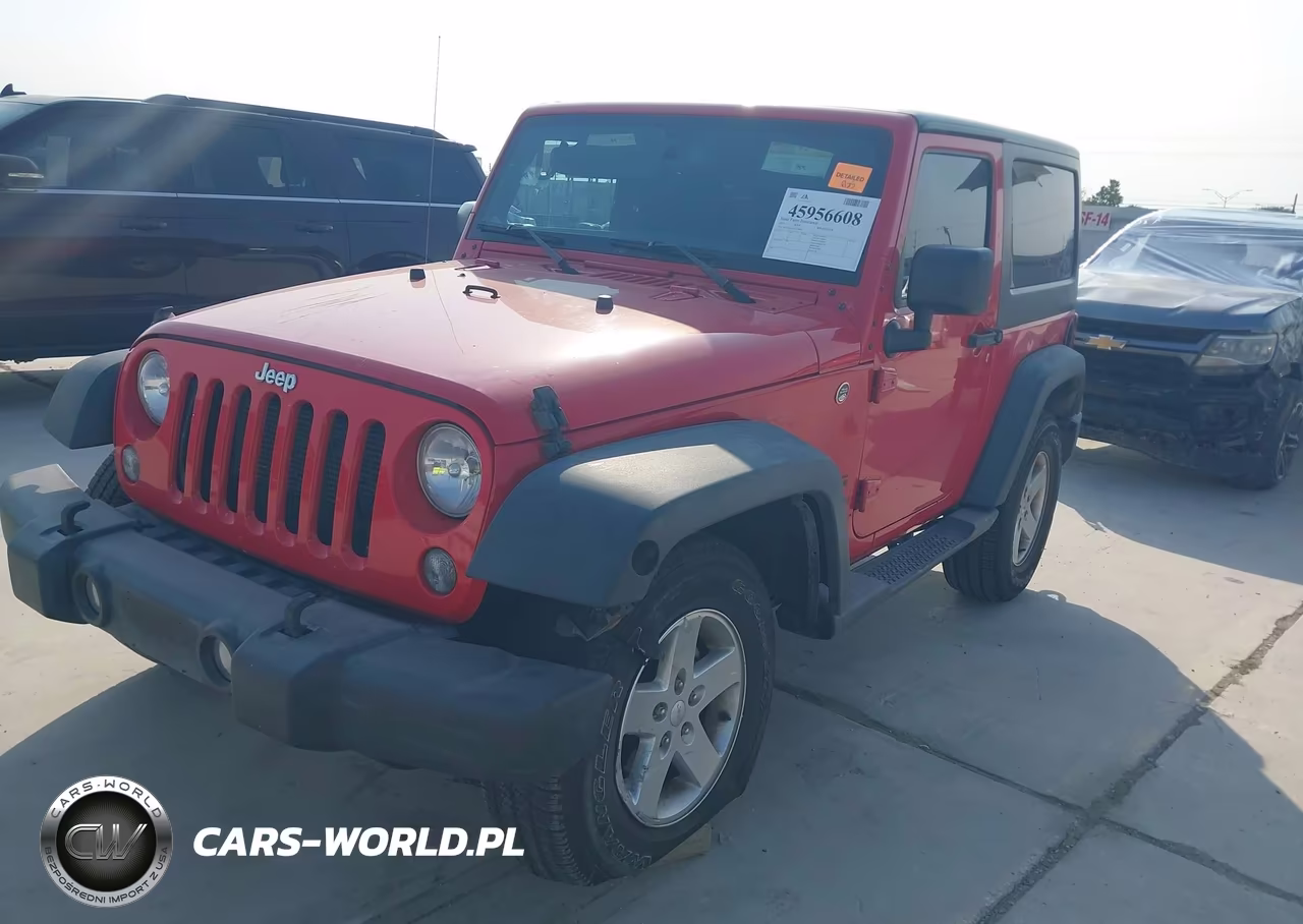 2015 Jeep Wrangler Sport VIN:1C4AJWAG7FL676081 - 2