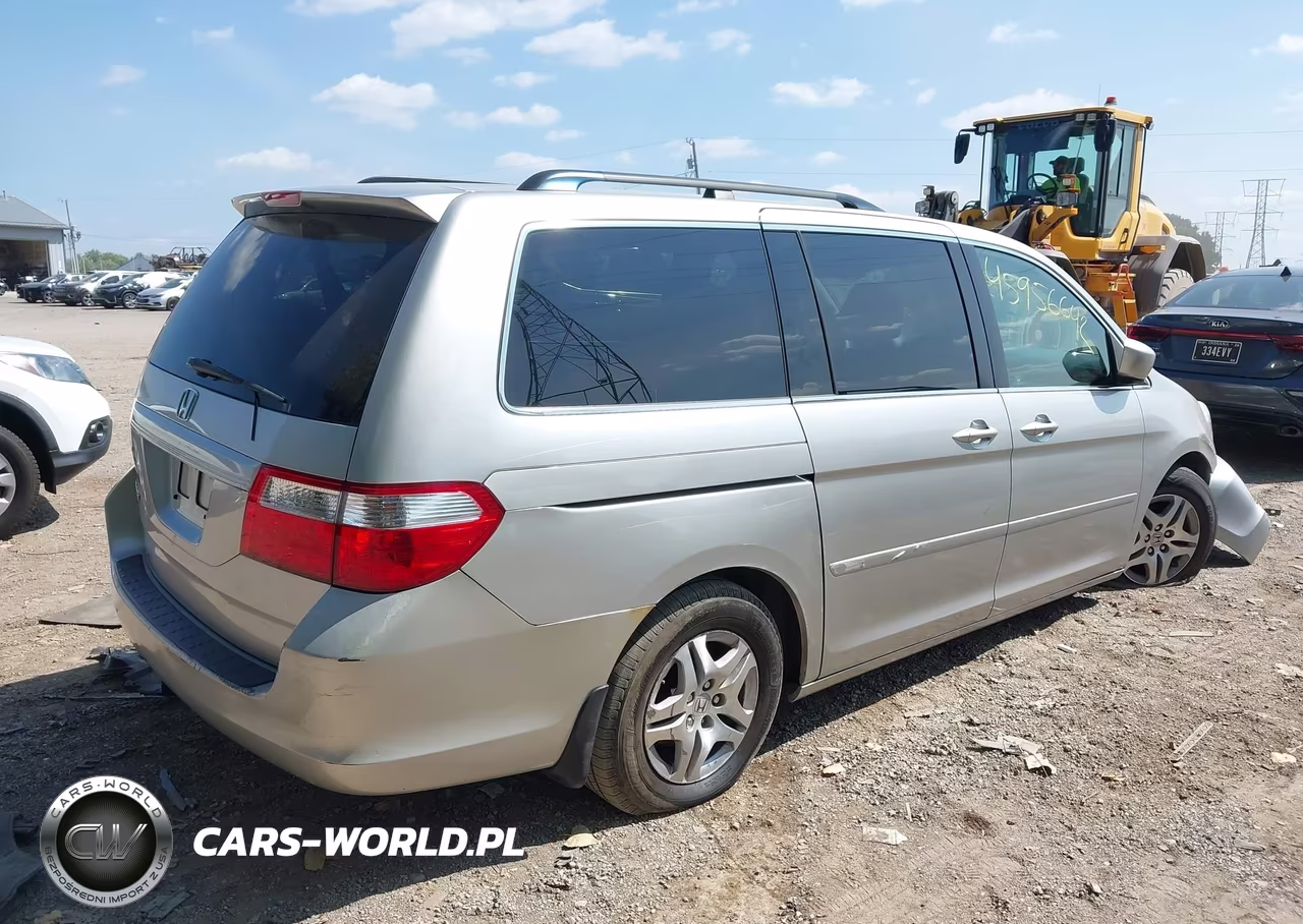 2007 Honda Odyssey Ex-L VIN:5FNRL38787B116267 - 4