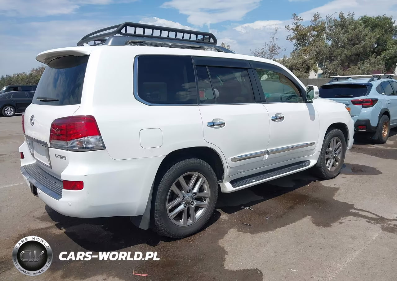 2014 Lexus Lx 570 VIN:JTJHY7AX9E4141355 - 4