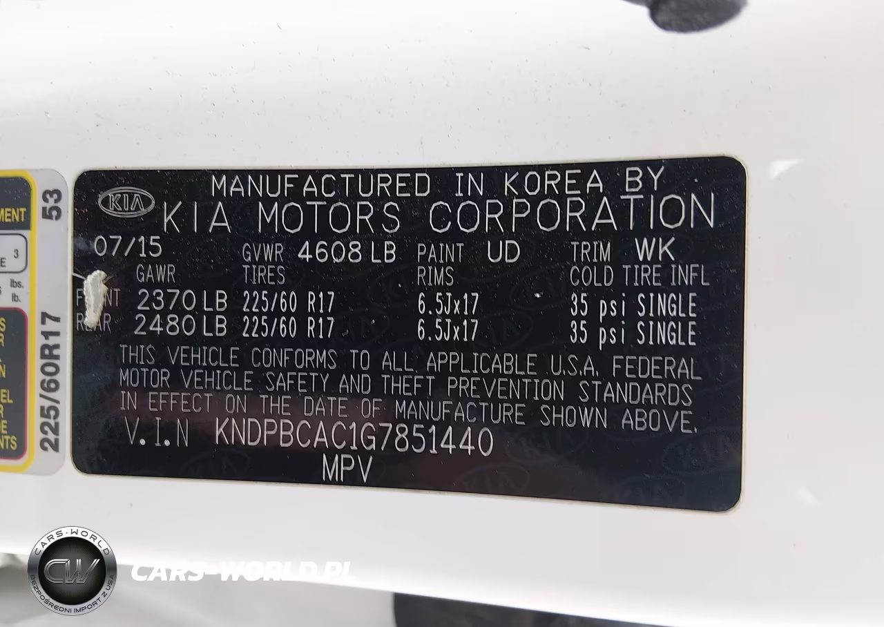 2016 Kia Sportage Lx VIN:KNDPBCAC1G7851440 - 9