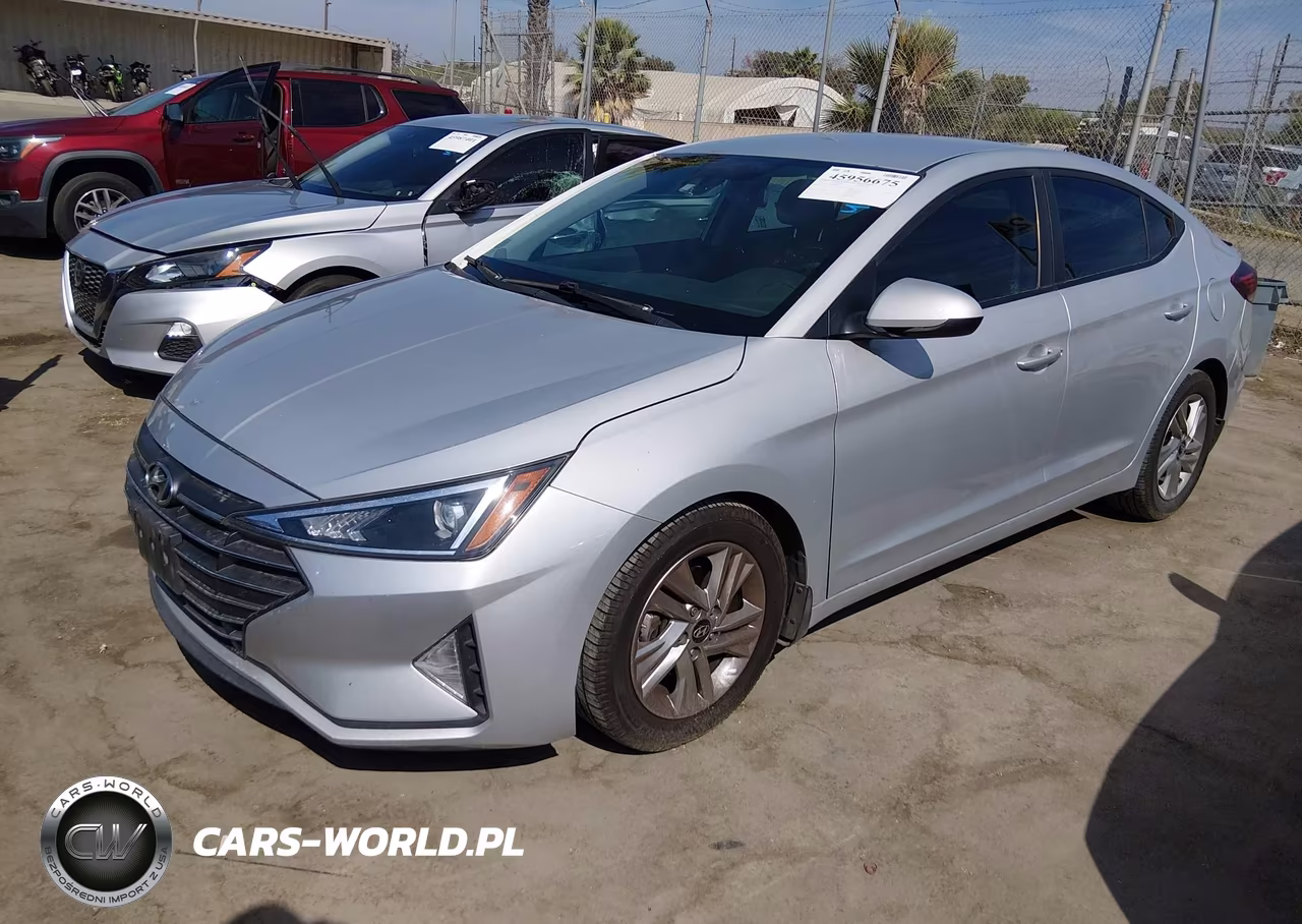 2019 Hyundai Elantra Sel VIN:5NPD84LF4KH478316 - 2