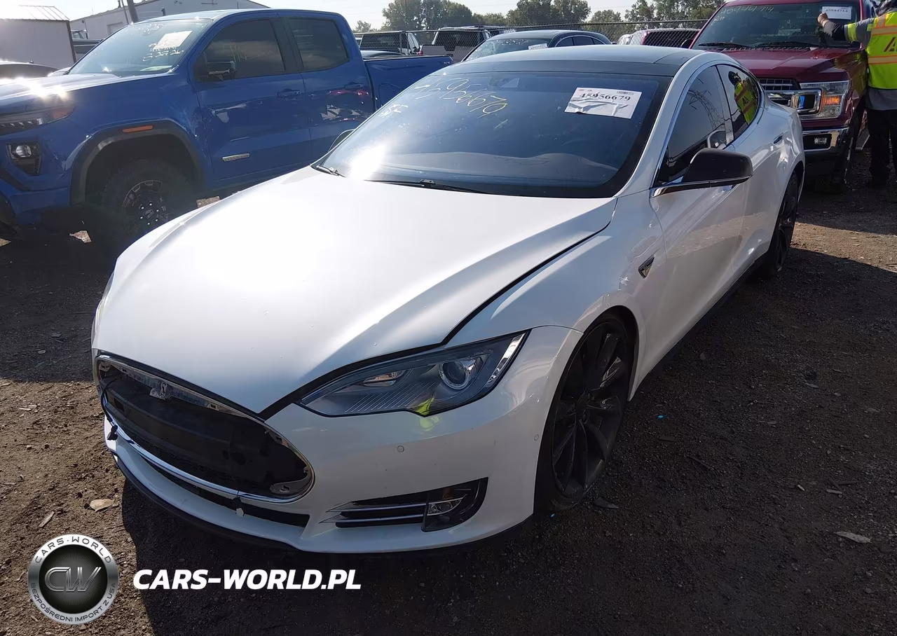 2015 Tesla Model S 85D-P85D VIN:5YJSA1E42FF115619 - 2