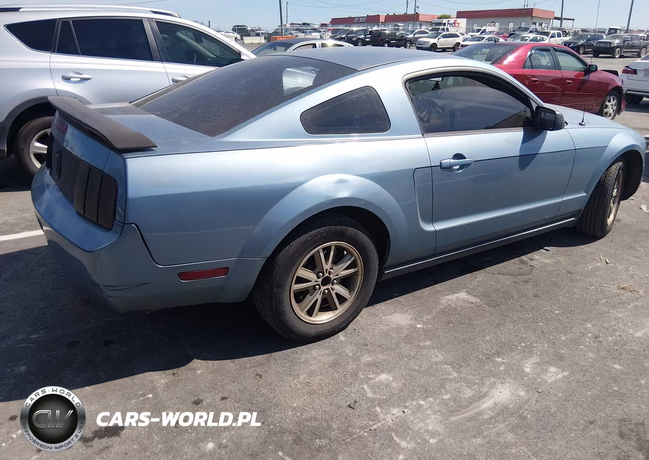 2005 Ford Mustang V6 Deluxe-V6 Premium VIN:1ZVFT80N255125892 - 4