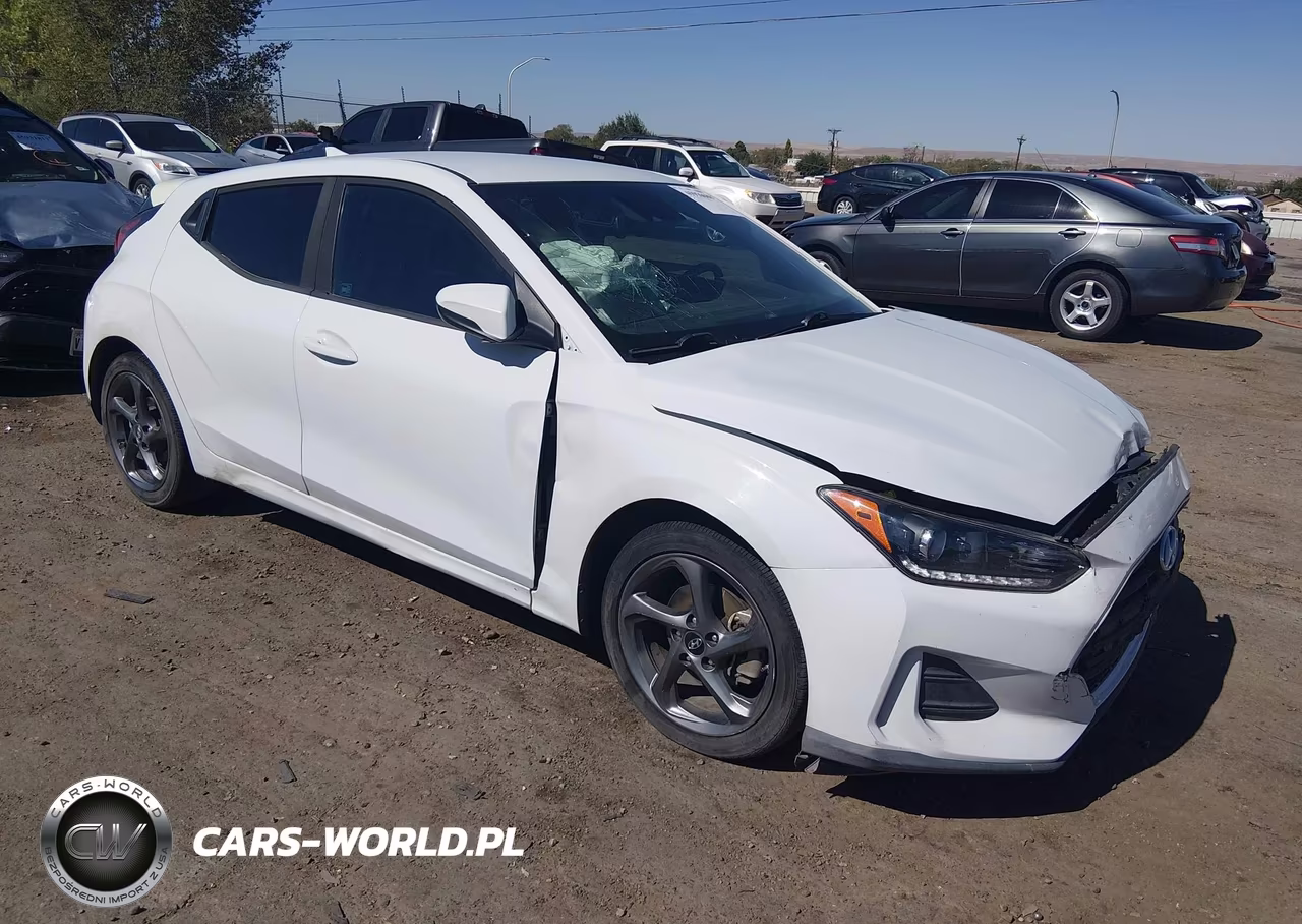 2021 Hyundai Veloster 2.0 VIN:KMHTG6AF0MU032617 - 1