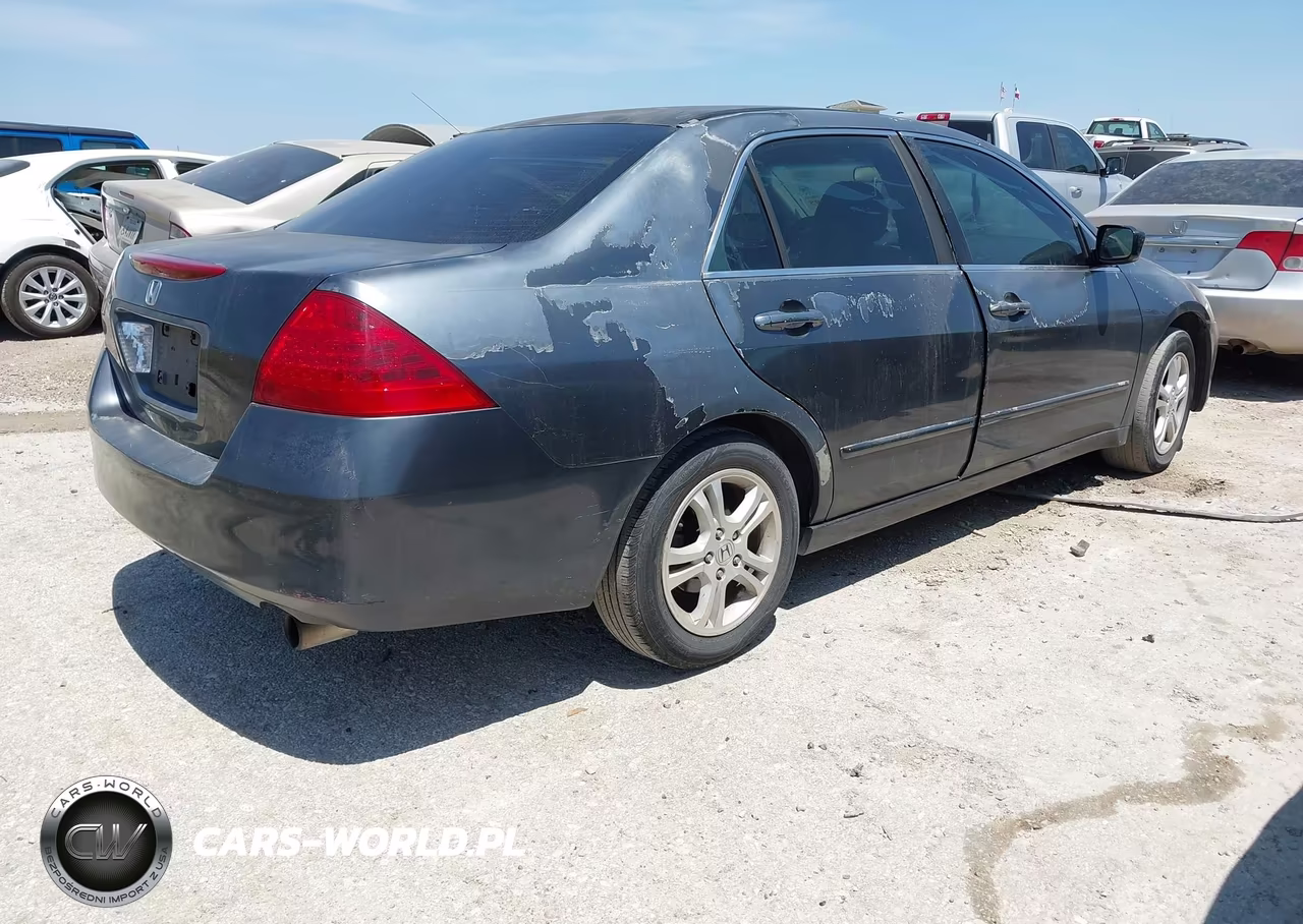 2007 Honda Accord 2.4 Se VIN:1HGCM563X7A121723 - 4